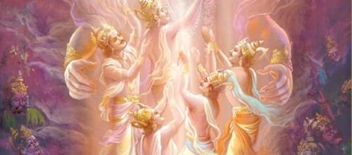 Krishna disse: Si dice che c’è un albero eterno (Ashvattha) le cui radici sono in alto e i rami verso il basso, le cui foglie sono canzoni sacre , e colui che le conosce, conosce i…